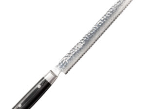 Yaxell Zen Brotmesser mit Wellenschliff 23 cm HP-Y-35508 mit Hammerschlag Profi Kochmesser