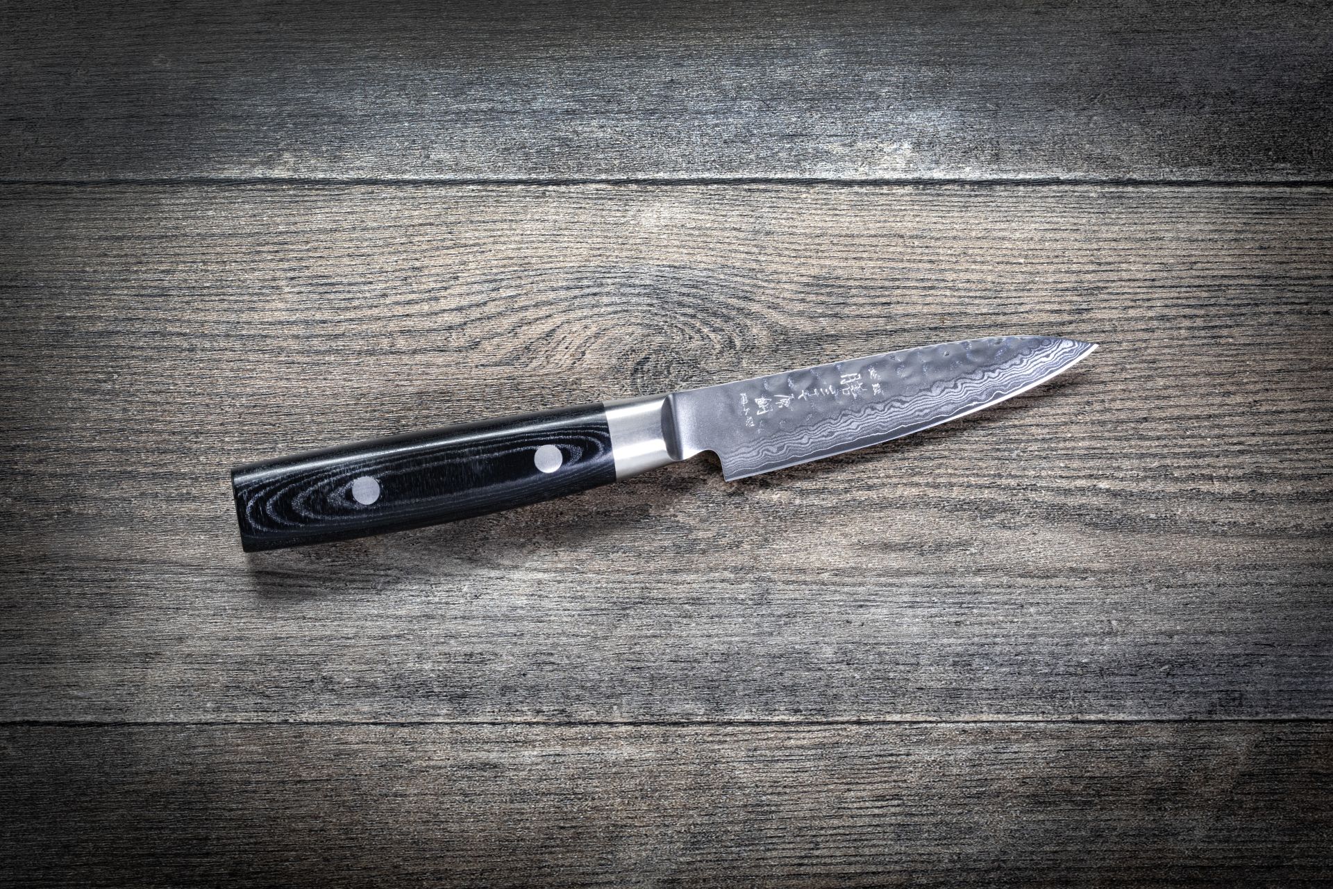 Yaxell Zen Officemesser 10 cm HP-Y-35535 mit Hammerschlag Profi Kochmesser – Bild 2