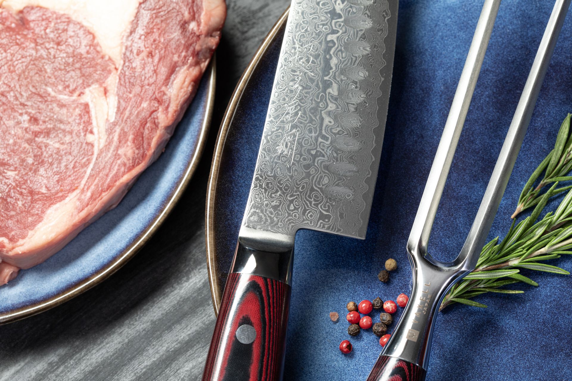 Yaxell Super Gou 161 Santoku Messer 16,5 cm mit Kulle HP-Y-37118 Profi Kochmesser – Bild 2