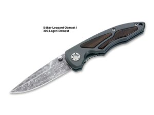 Böker Damast Taschenmesser Leopard-Damast I, Nr. 3752 oder 3757