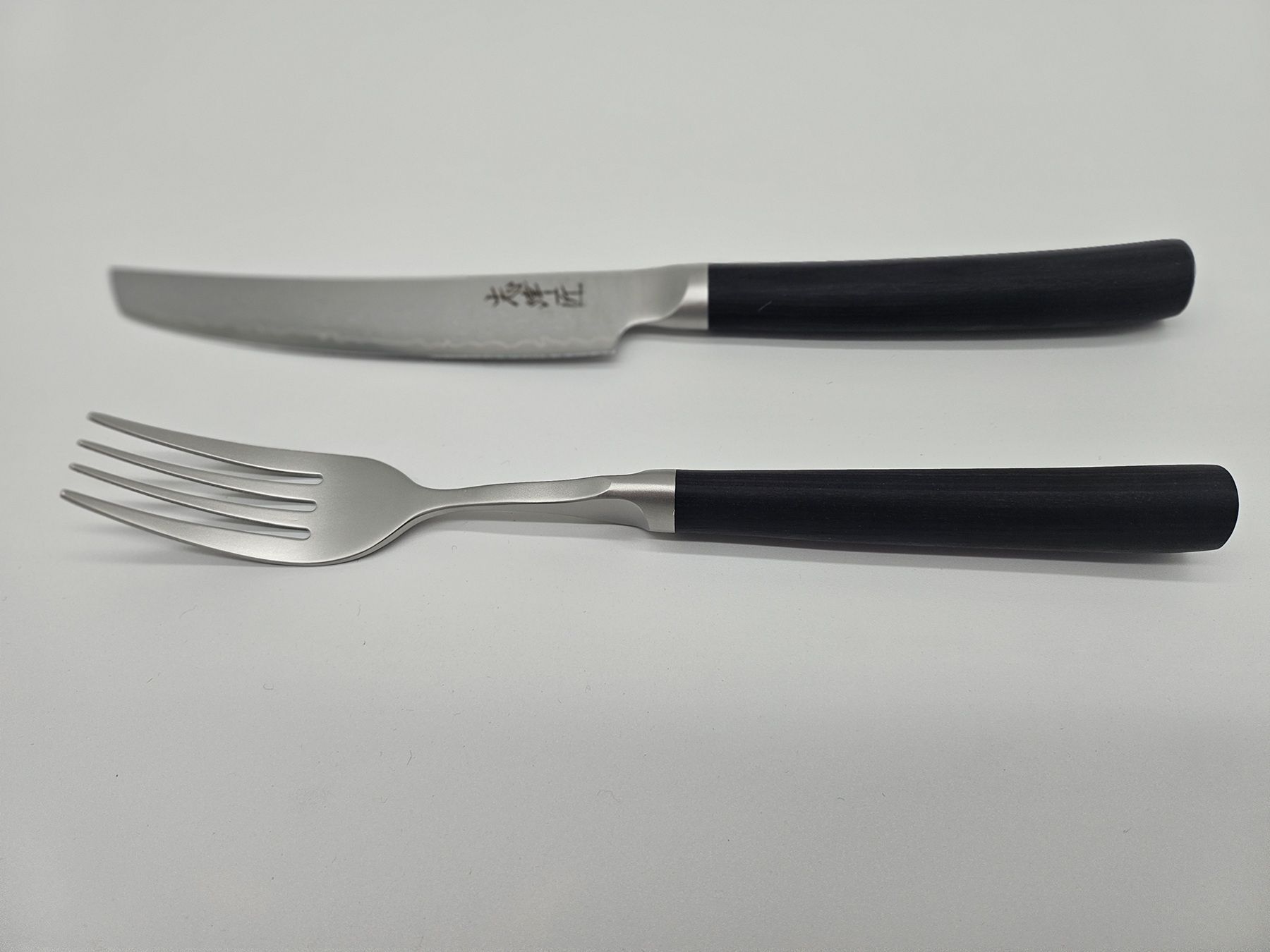 Steakmesserset 2 tlg. Messer und Gabel Shizu Hamono Profi Kochmesser – Bild 9